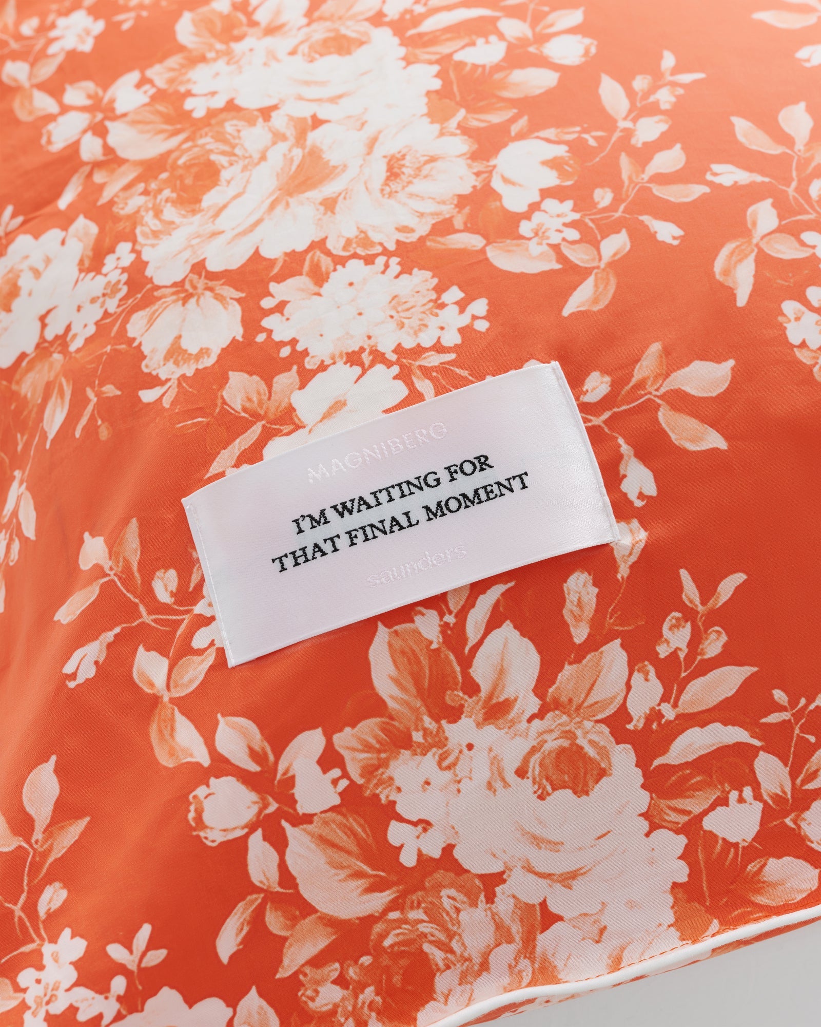 Sweet duvet cover | Orange rose Poplin